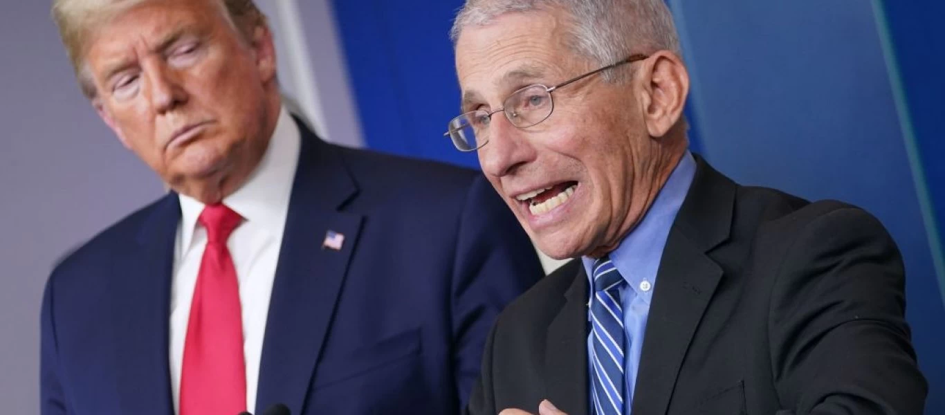 Α.Φαούτσι: «Πιθανόν ο Covid-19 να έχει προέλθει από εργαστηριακή διαρροή» - Ν.Τραμπ:«Να πεις τι ξέρεις και από πότε»